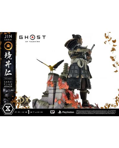 Статуетка Prime 1 Games: Ghost of Tsushima - Jin Sakai (Sakai Clan Armor) (Deluxe Bonus Version), 60 cm - 9