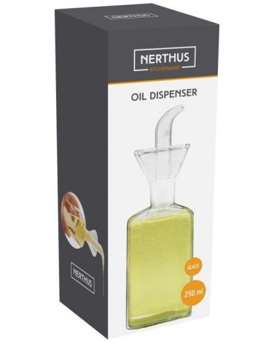 Стъклен диспенсър за олио или оцет Nerthus - 250 ml - 3