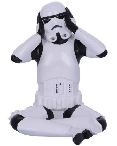 Статуетка Nemesis Now Star Wars: Original Stormtrooper - Hear No Evil, 10 cm - 1