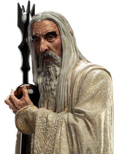 Статуетка Weta Movies: The Lord Of The Rings - Saruman The White, 19 cm - 4