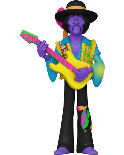 Статуетка Funko Gold Music: Jimi Hendrix - Jimi Hendrix (Blacklight), 12 cm - 1