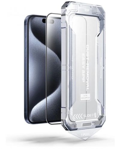 Стъклен протектор Mobile Origin - Guard, iPhone 15 Pro Max - 4