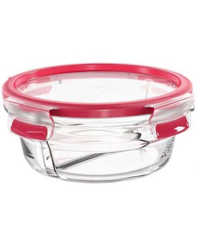 Стъклена кутия за храна Tefal - Clip & Close, 550 ml, червена - 1
