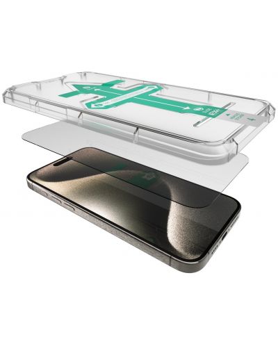 Стъклен протектор Next One - Tempered, iPhone 15 Pro - 3