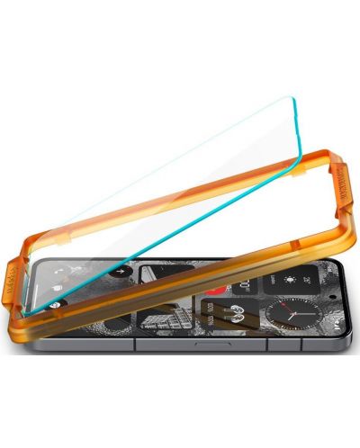 Стъклен протектор Spigen - Glass tR Align Master, Nothing Phone 2, 2 бр. - 3
