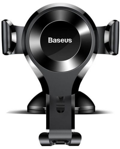 Поставка за телефон Baseus - Osculum, черна - 2