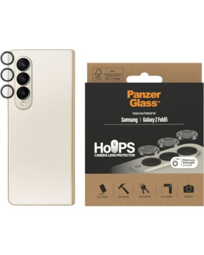Стъклен протектор за камера PanzerGlass - Hoops, Galaxy Z Fold 5 - 1