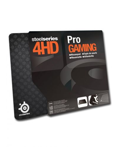 Гейминг подложка за мишка SteelSeries - 4HD, M, твърда, черна