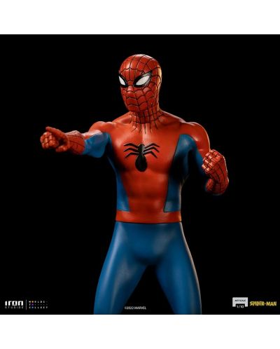 Статуетка Iron Studios Marvel: Spider-Man - Spider-Man (60's Animated Series) (Pointing) - 6