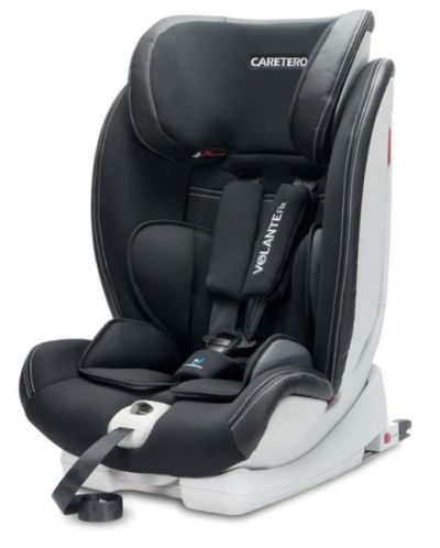 Столче за кола Caretero - Volante Fix, IsoFix, 9-36 kg, Black - 3