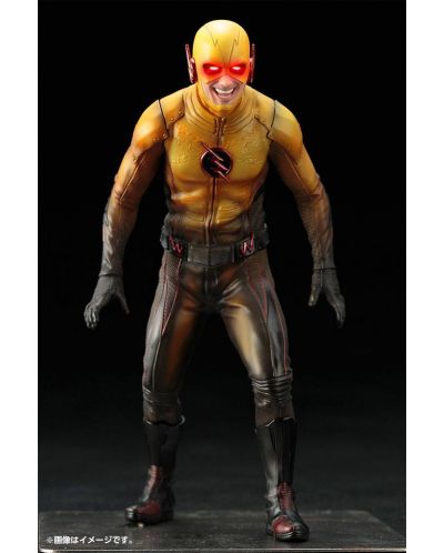 Статуетка Kotobukiya DC Comics: The Flash - Reverse Flash (ARTFX+), 17 cm - 3