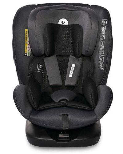 Столче за кола Lorelli - Phoenix, i-Size, IsoFix, 40-150 cm, Black Jasper - 2