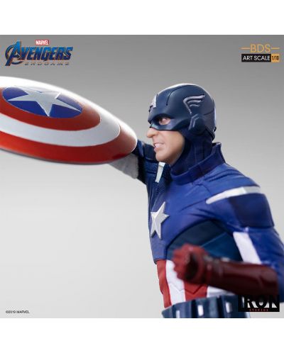 Статуетка Iron Studios Marvel: Avengers - Captain America, 21 cm - 3