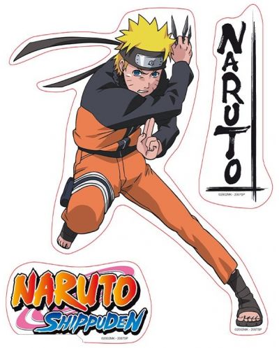 Стикери ABYstyle Animation: Naruto - Naruto & Jiraiya - 2