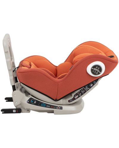 Столче за кола KikkaBoo - Twister, 0-25 kg, с IsoFix, Оранжево - 8