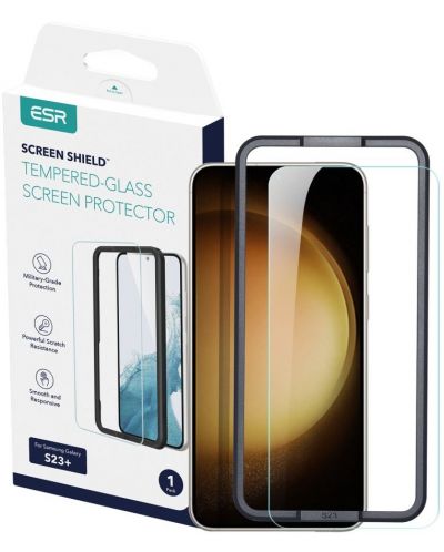 Стъклен протектор ESR - Shield, Galaxy S23 Plus - 1