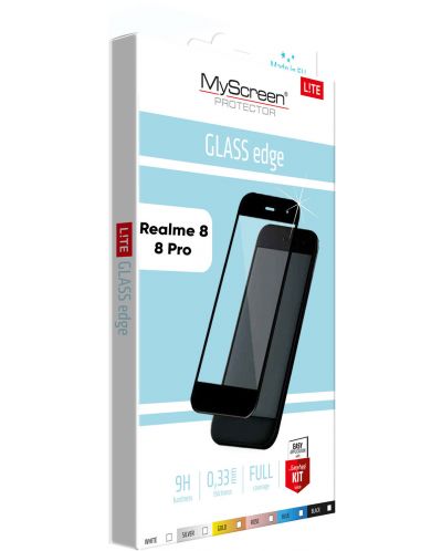 Стъклен протектор My Screen Protector - Lite Edge, Realme 8/8 Pro - 1