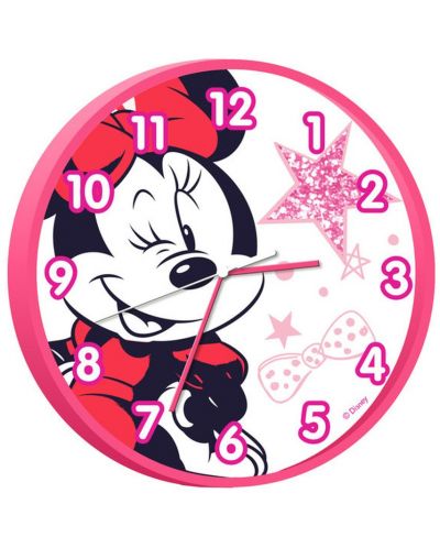 Стенен часовник Kids Licensing - Minnie - 1