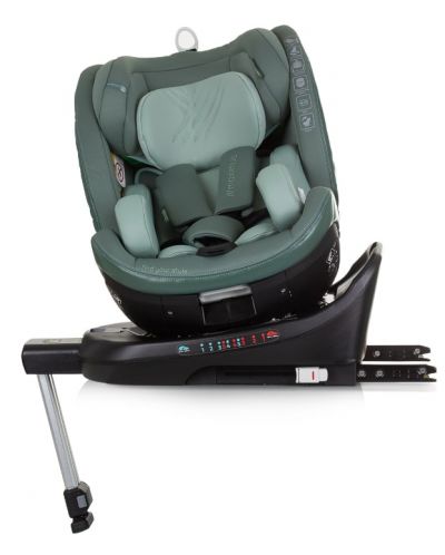 Столче за кола Chipolino - Максимус, 360°, I-Size, IsoFix, 40-150 cm, зелено - 4