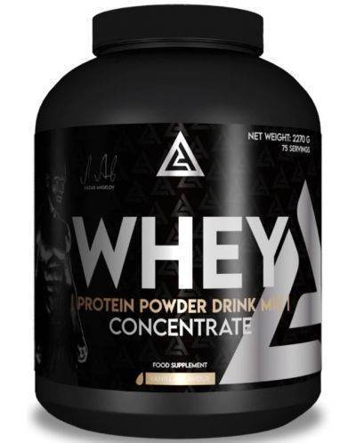 Whey Protein Powder Drink Mix, ванилия, 2270 g, Lazar Angelov Nutrition - 1