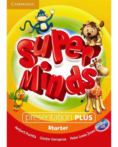 Super Minds Starter Presentation Plus DVD-ROM/ Английски език - ниво Starter: Интерактивен DVD-ROM - 1