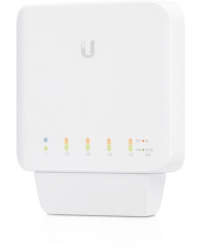 Суич Ubiquiti - UniFi Switch Flex, 5 порта, бял - 1