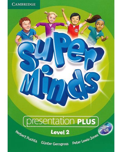Super Minds Level 2 Presentation Plus DVD-ROM / Английски език - ниво 2: Интерактивен DVD-ROM - 1