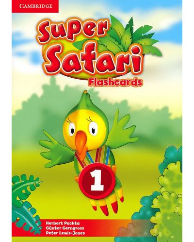 Super Safari Level 1 Flashcards (Pack of 40) / Английски език - ниво 1: Флашкарти - 1