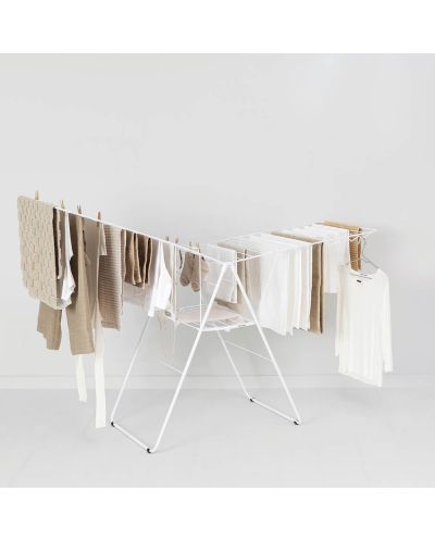 Сушилник за дрехи Brabantia - HangОn, Fresh White, 25 m - 6