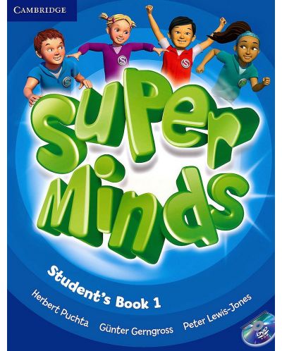 Super Minds 1: Английски език - ниво Pre-A1 + DVD-ROM - 1