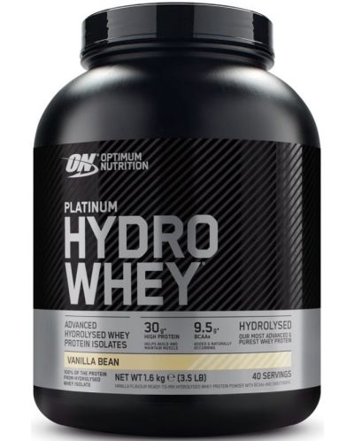 Platinum Hydro Whey, ванилия, 1.6 kg, Optimum Nutrition - 1
