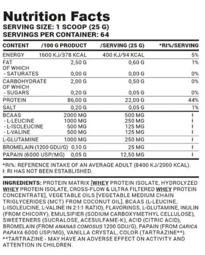 IsoWhey, марципан, 1600 g, Lazar Angelov Nutrition - 2