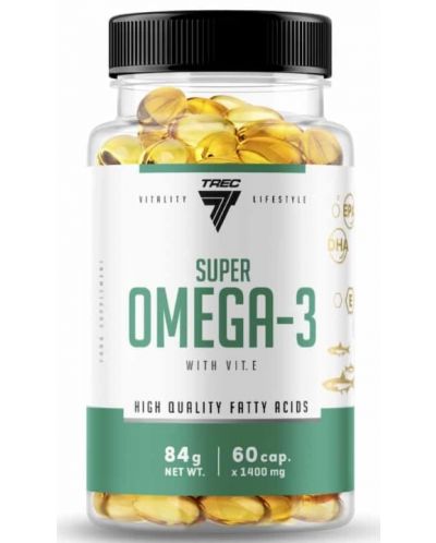 Super Omega-3, 60 капсули, Trec Nutrition - 1