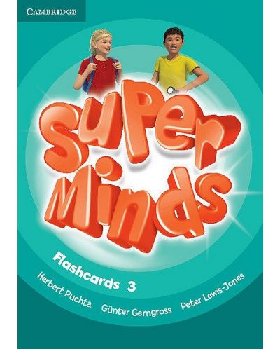 Super Minds Level 3 Flashcards / Английски език - ниво 3: Флашкарти - 1