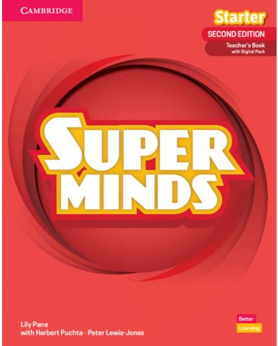 Super Minds 2nd Еdition Starter Teacher's Book with Digital Pack British English / Английски език - ниво Starter: Книга за учителя - 1