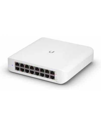 Суич Ubiquiti - Lite 16 PoE Gen 2, 16 порта, бял - 1