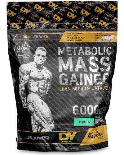 Metabolic Mass Gainer, шамфъстък, 6000 g, Dorian Yates Nutrition - 1