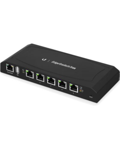 Суич Ubiquiti - EdgeSwitch ES-5XP, 5 порта, черен - 3