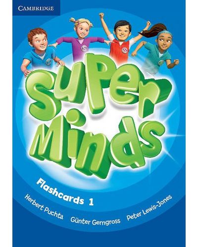 Super Minds Level 1 Flashcards / Английски език - ниво 1: Флашкарти - 1