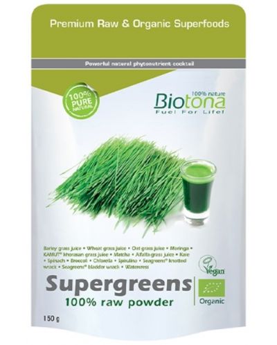 Supergreens, 150 g, Biotona - 1