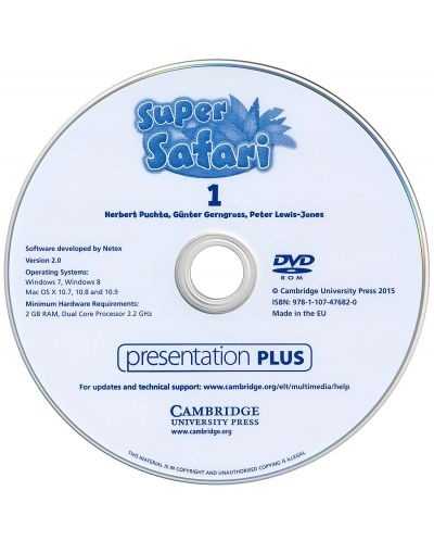 Super Safari Level 1 Presentation Plus DVD-ROM / Английски език - ниво 1: Presentation Plus DVD-ROM - 2