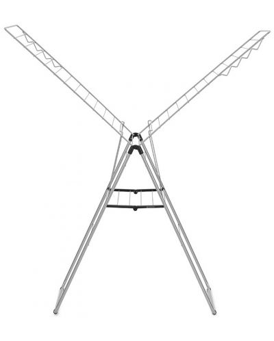Сушилник за дрехи Brabantia - Hangon, 25 m, сив металик - 1