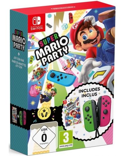 Super Mario Party Joy-Con Limited Edition Bundle (Nintendo Switch) - 1