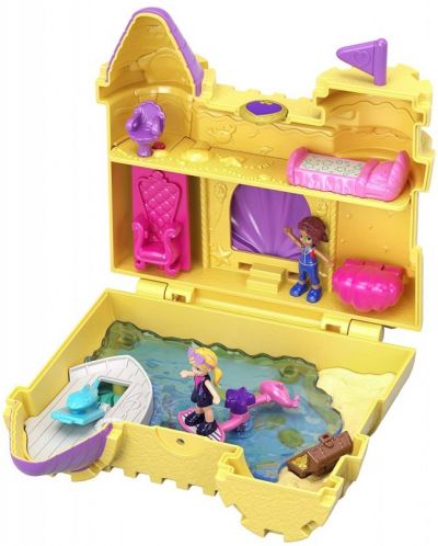 Игрален комплект Mattel Polly Pocket - Пясъчен замък - 3