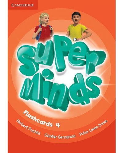 Super Minds Level 4 Flashcards / Английски език - ниво 4: Флашкарти - 1