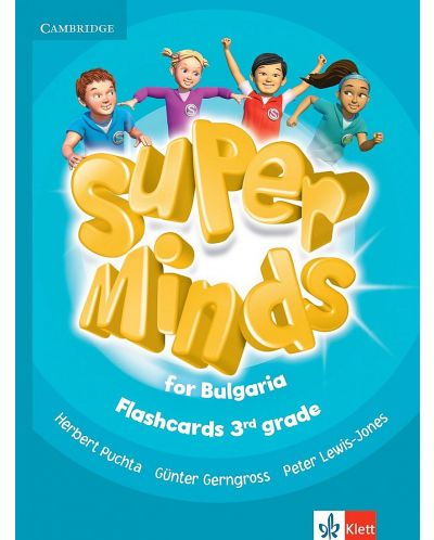 Super Minds for Bulgaria 3rd grade: Flashcards / Английски език за 3. клас: Флашкарти. Учебна програма 2023/2024 (Клет) - 1