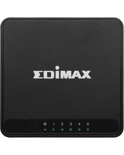 Суич Edimax - ES-3305P V3, 5 порта, 10/100 Mbps - 3