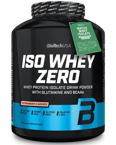 Iso Whey Zero, ягода, 2270 g, BioTech USA - 1