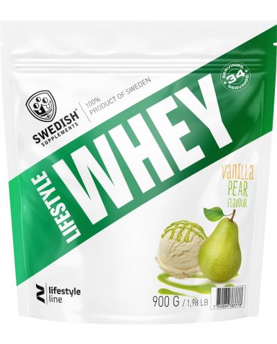 Lifestyle Whey, ябълков пай, 900 g, Swedish Supplements - 1