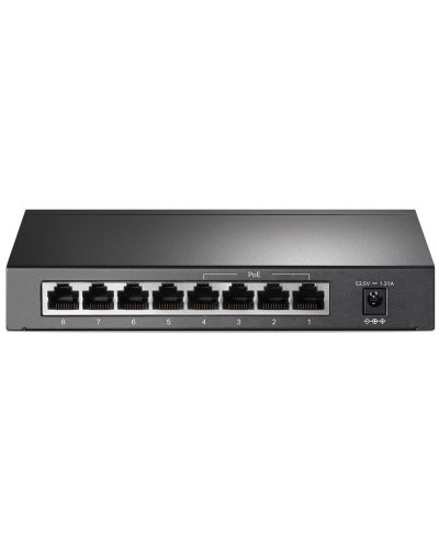 Суич TP-Link - TL-SF1008P, 8 порта, черен - 2